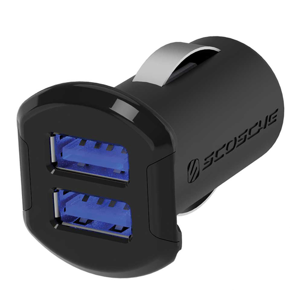 Scosche DUAL USB CAR CHARGER LED BACKLIGHTING USBC242M